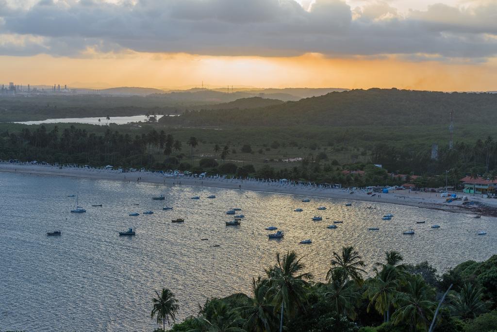 Sheraton Reserva Do Paiva Cabo de Santo Agostinho Quarto foto Sunset at the mouth of the river